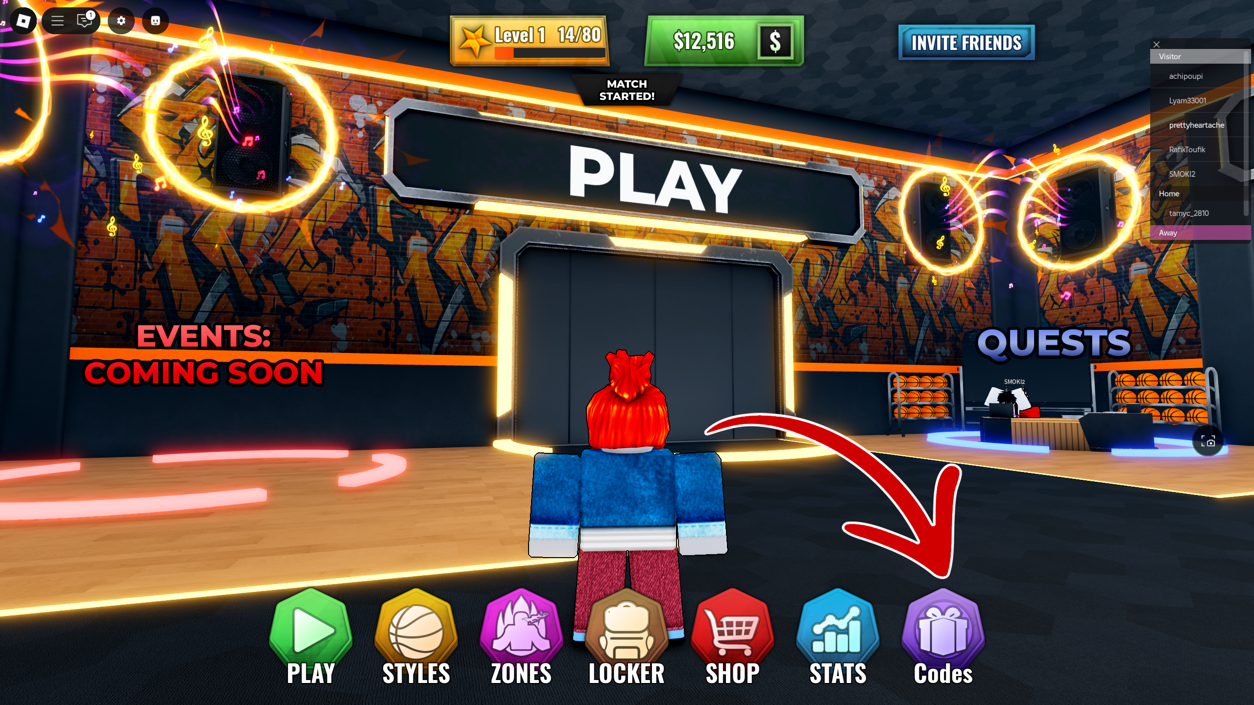 Basketball Zero player using a unique Style ability on the court